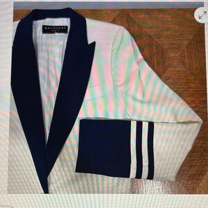 Equipment Black and White Women's Blazer